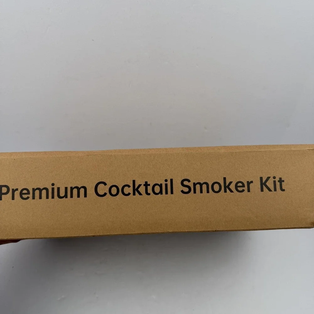 Toasted Barrel Premium Cocktail Smoker Kit Whiskey Bourbon Wood Chips Brown